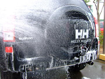 洗車の仕方
